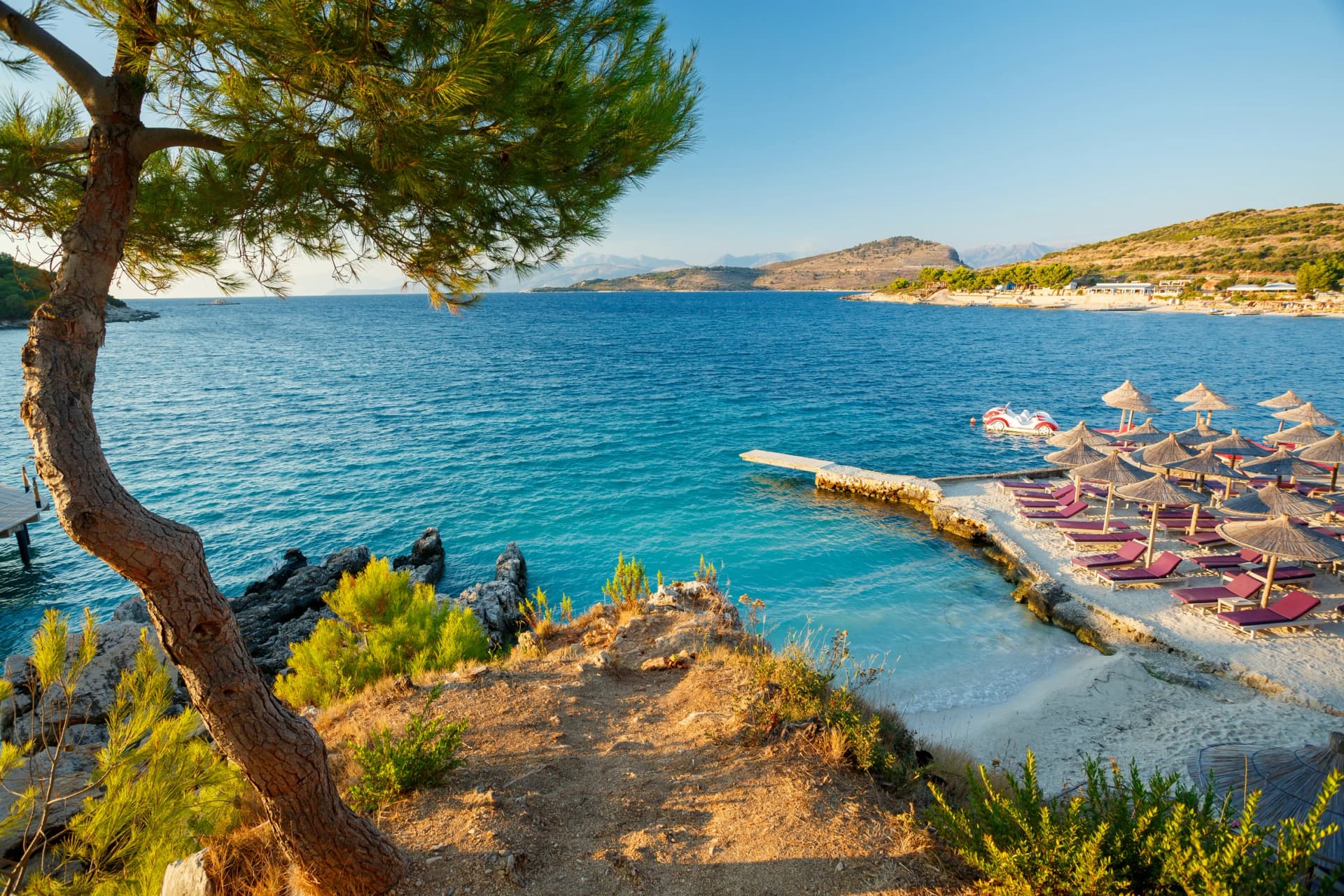 Ksamil beach, Albania