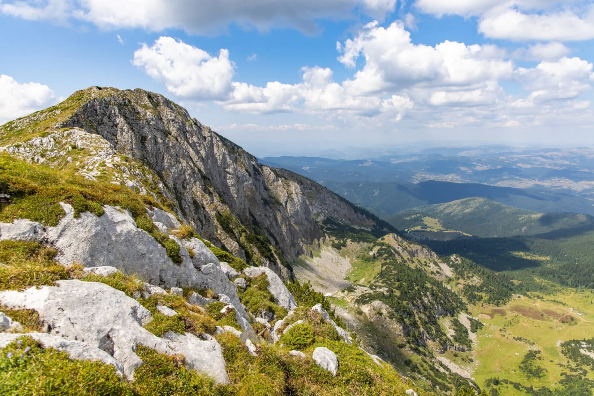 Hajla peak and the Rugova mountains of Kosovo