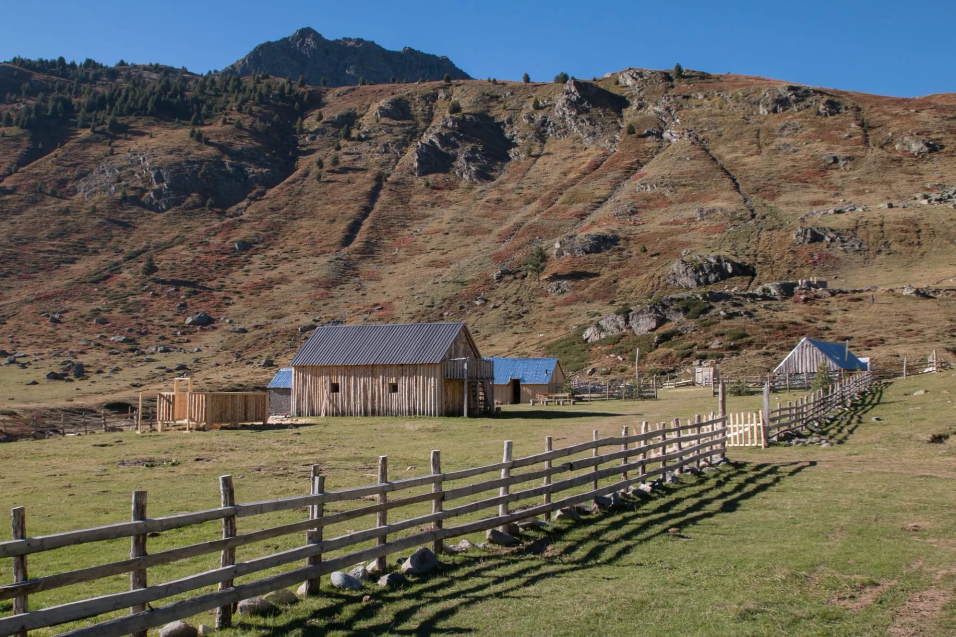Dobërdol's summer houses on the high pastures