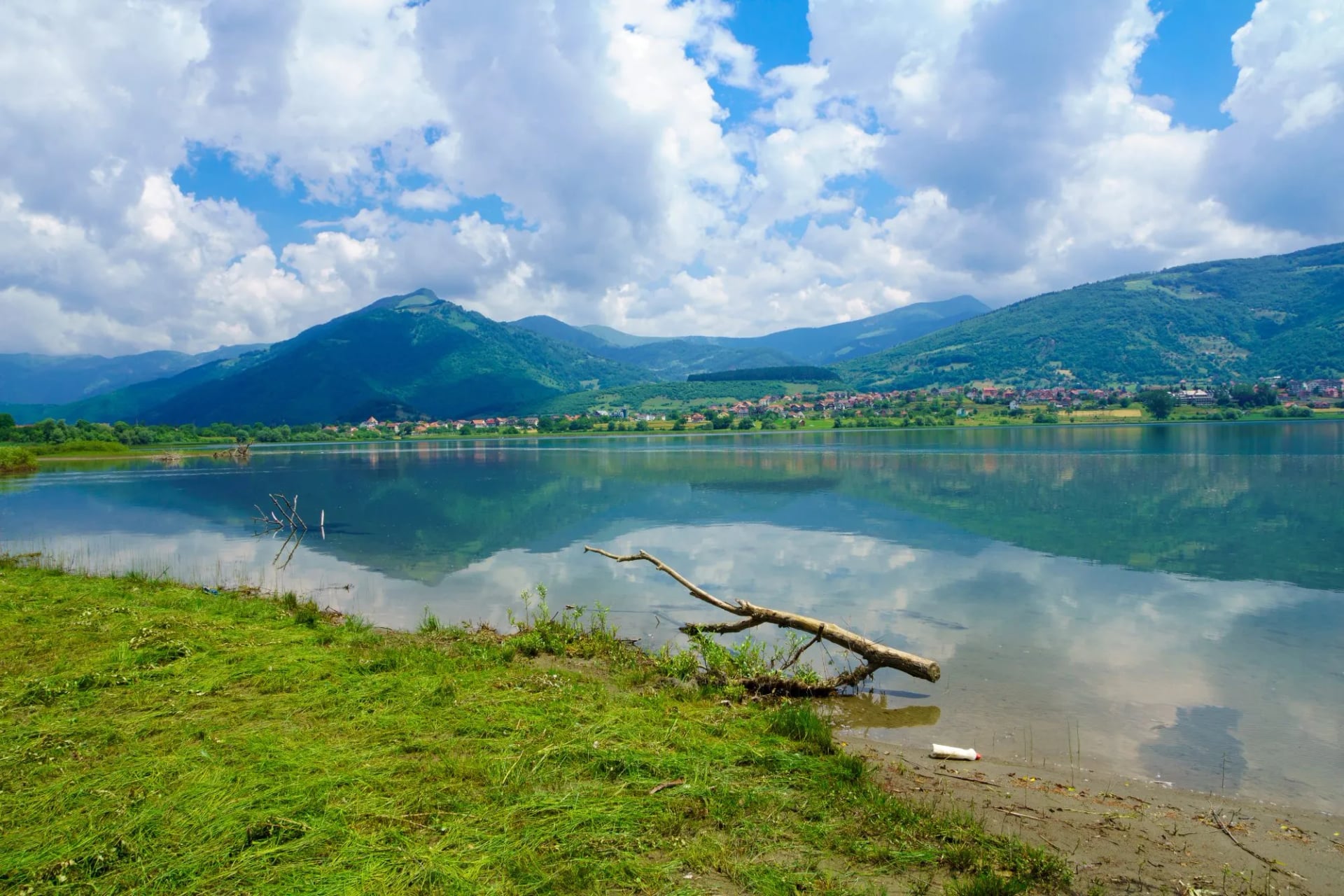 Lake Plav in Montenegro
