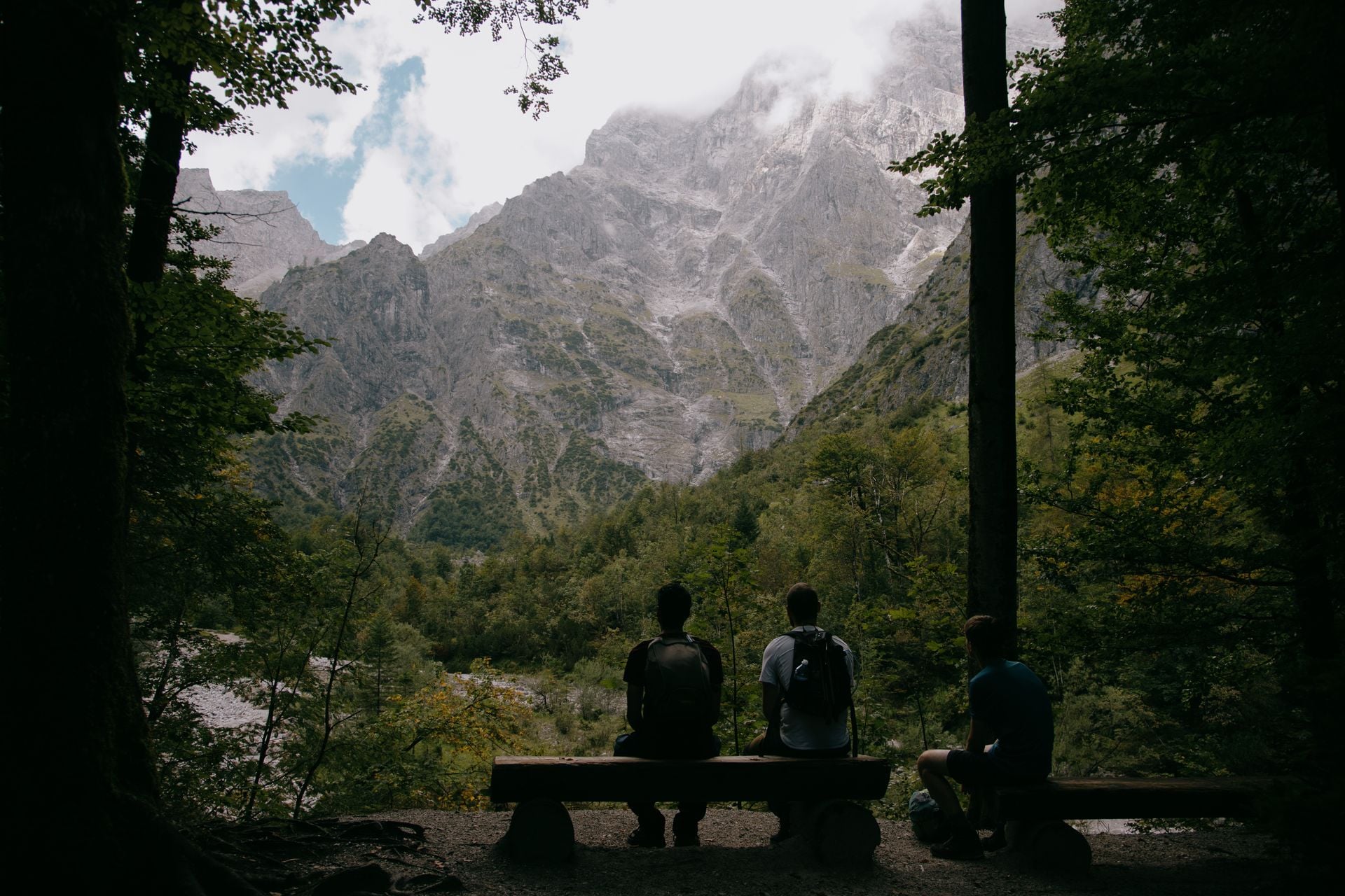 Save an evening for the view up the Valbona valley