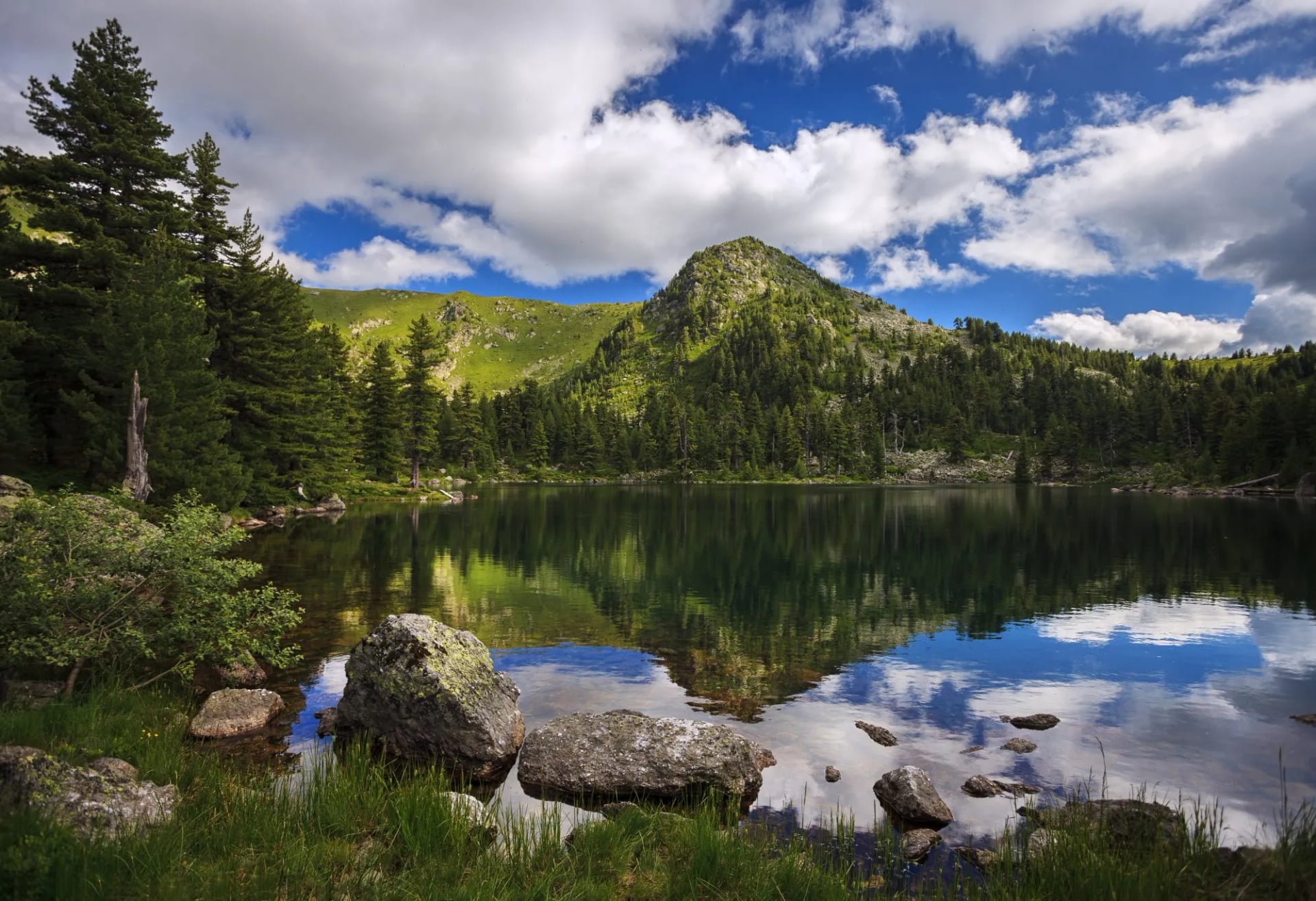 Hrid Lake above Plav, at about 1,970 m